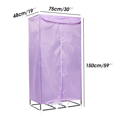 Large Portable Ventless Electric Clothes Dryer Machine - Image 3