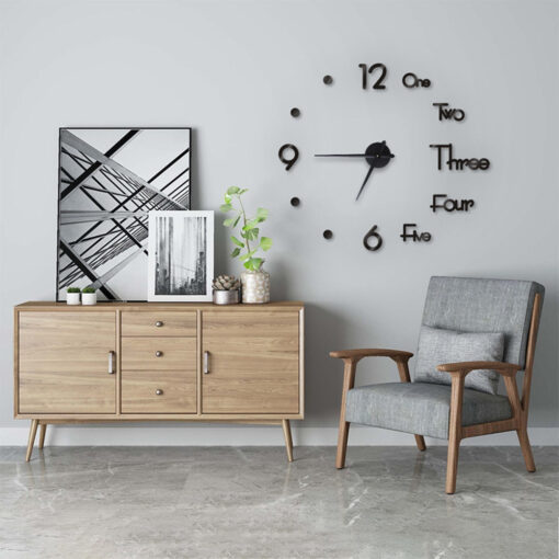 Large Oversized Decorative Wall Clock - Image 10