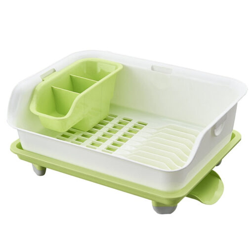 Compact 2 Tier Kitchen Dish Drying Drainer Rack - Image 8
