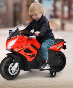 Kids Small Ride On Electric Police Motorcycle Bike