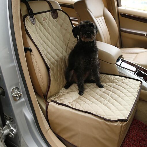 Spacious Safe Small Dog Car Booster Seat - Image 2