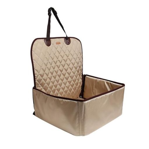 Spacious Safe Small Dog Car Booster Seat - Image 4