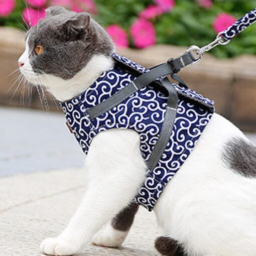 Escape Proof Cat Walking Vest Harness Leash - Image 9