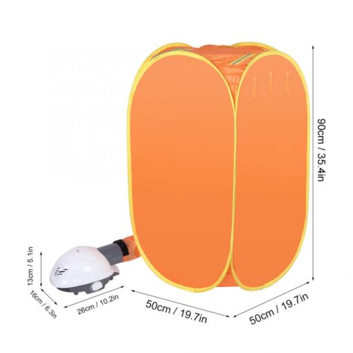 Large Spacious Portable Electric Clothes Ventless Dryer - Image 4