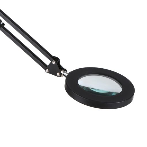 Flexible LED Lighted Magnifying Desk Glass Lamp - Image 5