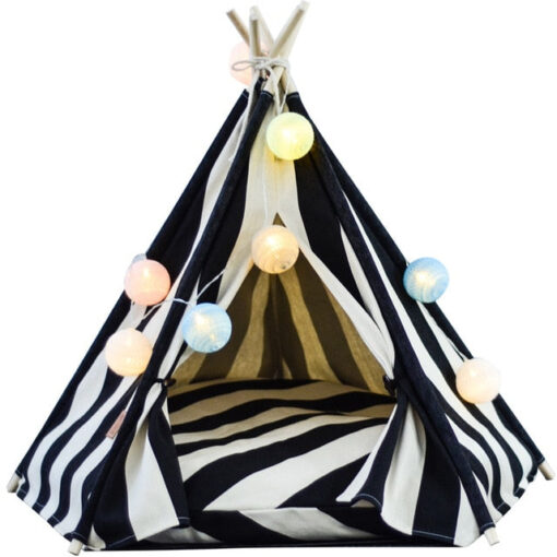 Large Pop Up Pet Dog Teepee Bed Tent - Image 3