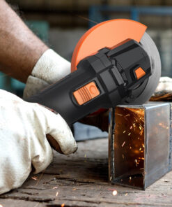 Portable Handheld Cordless Angle Grinder 4-1/2 in