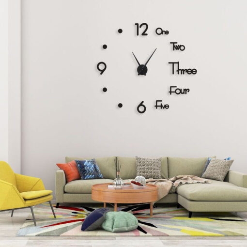 Large Oversized Decorative Wall Clock - Image 4