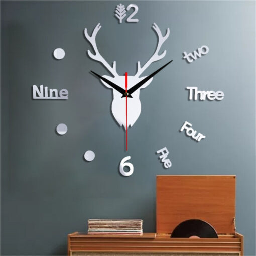 Large Modern Oversized Decorative Wall Clock - Image 6