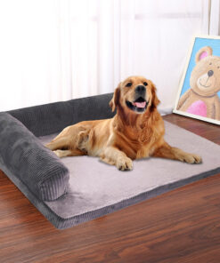 Large Spacious Modern Washable Tough Dog Bed