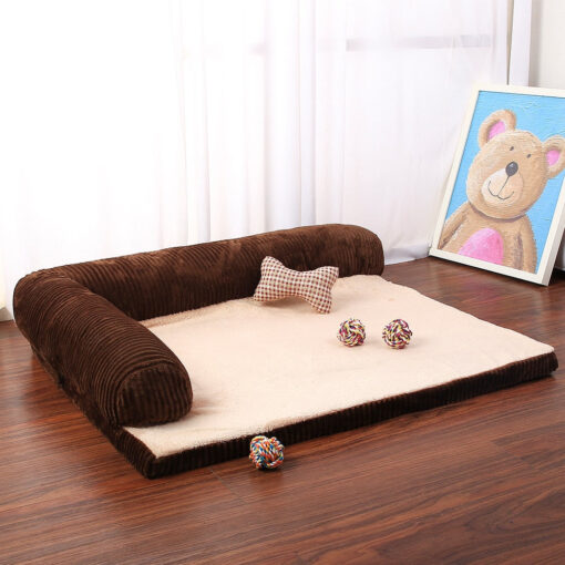 Large Spacious Modern Washable Tough Dog Bed - Image 4