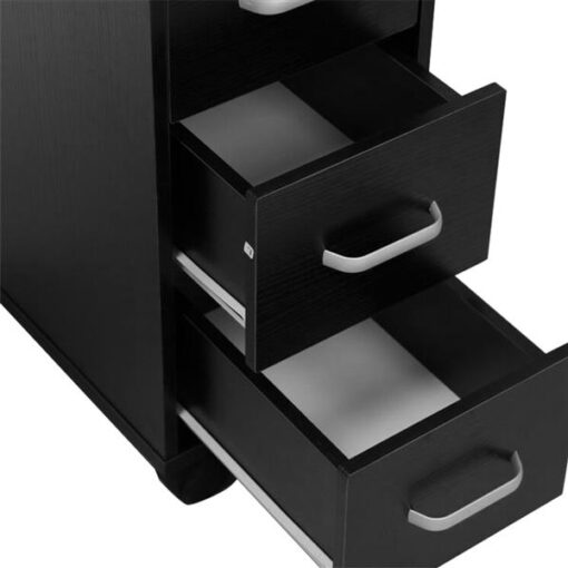 Portable Rolling Manicure Nail Salon Table Station - Image 4