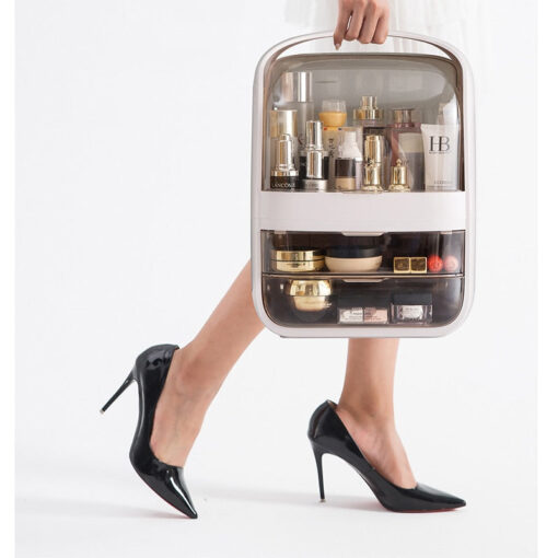 Portable Makeup Brush Drawer Organizer Box - Image 9