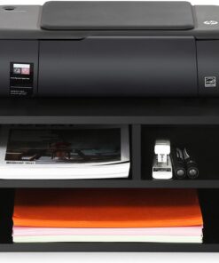 Large Premium Desktop Wooden Printer Stand With Storage