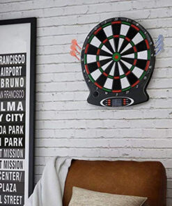 Large Electronic Soft Tip Digital Dart Board Set