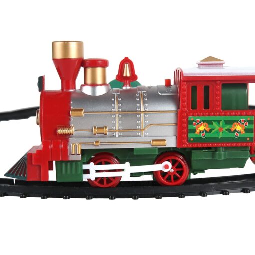Kids Electric Christmas Toy Train Set - Image 5