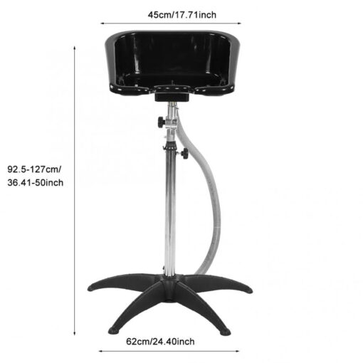 Portable Heavy Duty Salon Hair Washing Shampoo Bowl Sink - Image 5