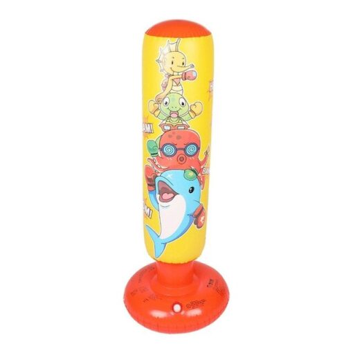 Kids Heavy Duty Standing Inflatable Punching Bag - Image 3