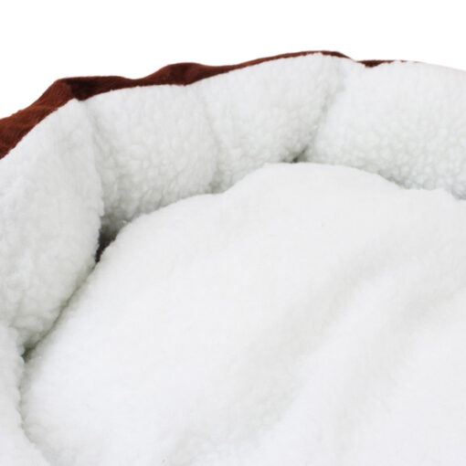 Small Comfy Washable Round Dog Bed - Image 8