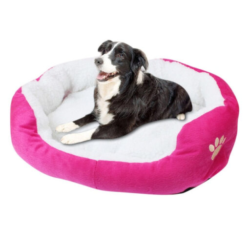 Small Comfy Washable Round Dog Bed - Image 2