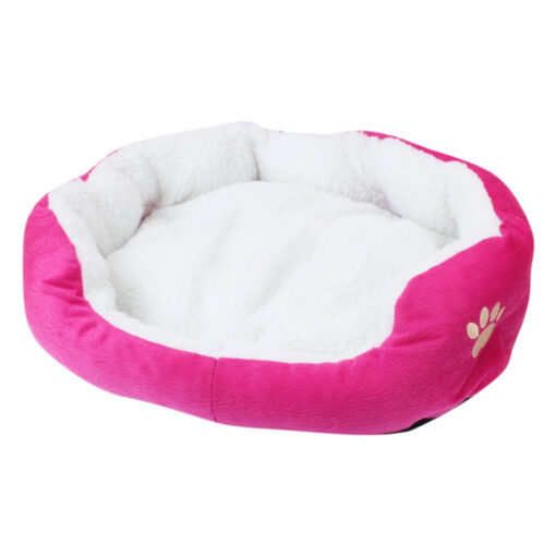 Small Comfy Washable Round Dog Bed - Image 5