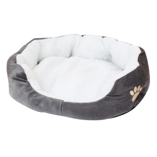 Small Comfy Washable Round Dog Bed - Image 9
