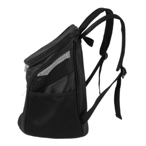 Large Spacious Clear Cat Carrier Travel Backpack With Window - Image 11