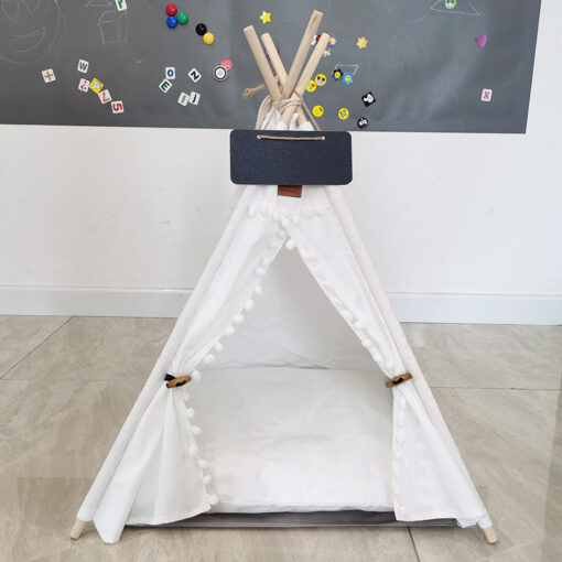 Large Pop Up Pet Dog Teepee Bed Tent - Image 7