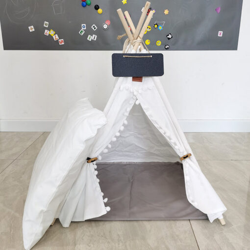 Large Pop Up Pet Dog Teepee Bed Tent - Image 4