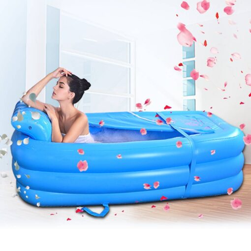 Large Portable Inflating Shower Bathtub For Adults - Image 2