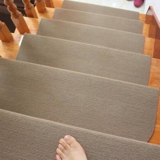 Modern Non Slip Stair Covering Carpet Treads 13 Pack - Image 3