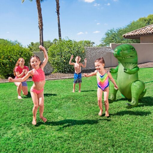 Kids Inflatable Dinosaur Water Sprinkler Toy - Image 4