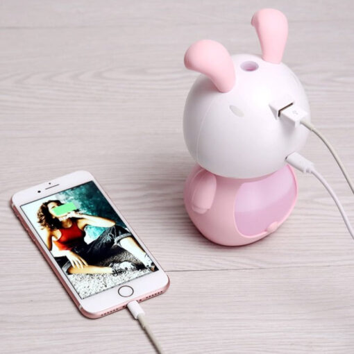 Portable Small Cool Mist Personal Room Steam Humidifier - Image 7