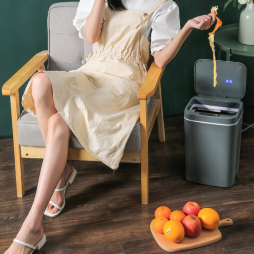 Heavy Duty Automatic Motion Sensor Garbage Trash Can - Image 4