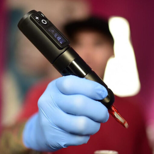 Smart Handheld Wireless Rotary Tattoo Pen Machine Kit - Image 5