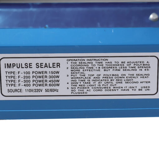 Portable Handheld Plastic Bag Impulse Heat Sealing Machine - Image 11