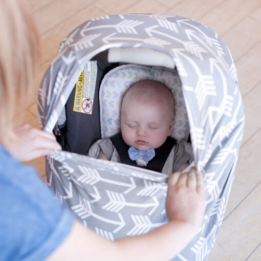 Premium Baby Car Seat Canopy Cover - Image 7