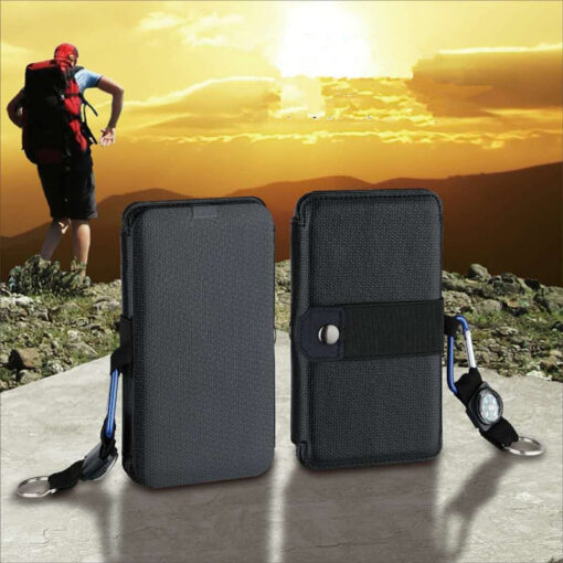 Portable Solar Powered Charger Panel Foldable - Image 5
