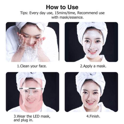 LED Light Therapy Acne Face Mask - Image 6