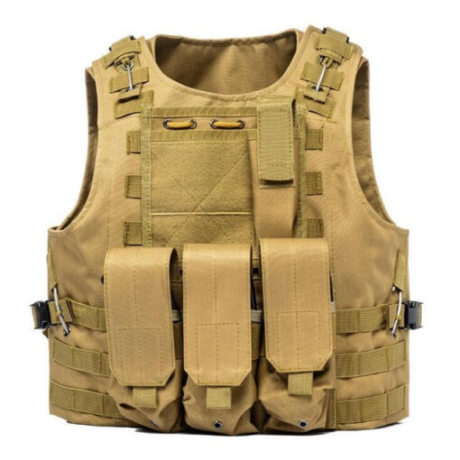 USMC Military Tactical Plate Carrier Vest - Image 6