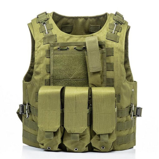 USMC Military Tactical Plate Carrier Vest - Image 11