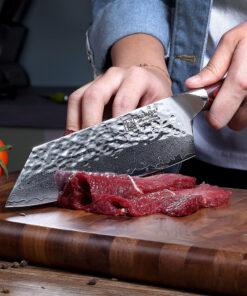 Classic Japanese Butchers Meat / Vegetable Cleaver