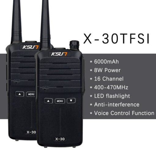 Long Range Waterproof Walkie Talkie Radio 400-470MHz - Image 3