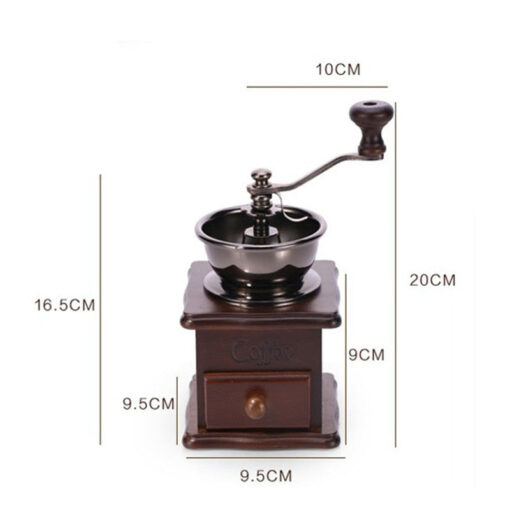 Antique Manual Hand Coffee Burr Grinder - Image 5
