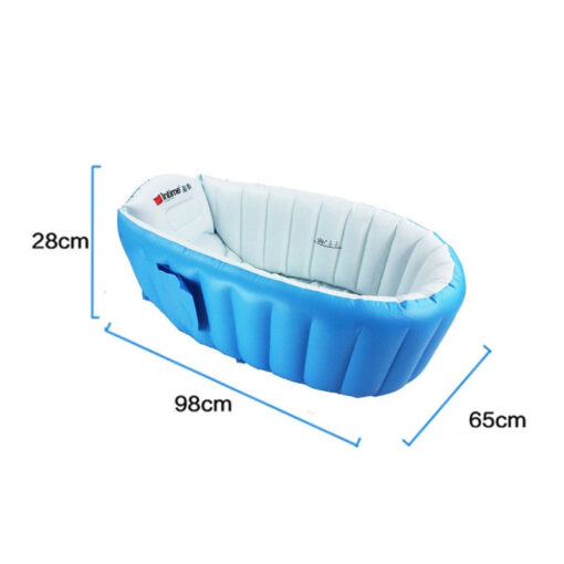 Infant Baby Inflatable Shower Bathtub - Image 4