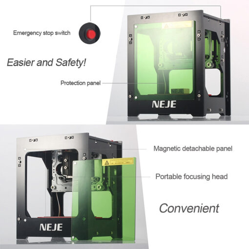 Portable CNC Laser Wood Engraver Machine - Image 3