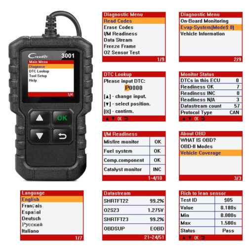 OBD2 Car Diagnostic Code Scanner Tool - Image 2