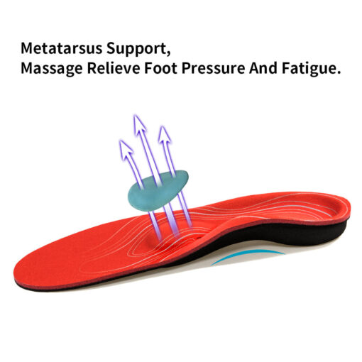 High Arch Support Inserts Flat Feet Shoe Insoles - Image 5