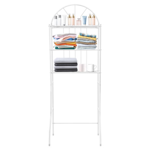 Large Over The Toilet Bathroom Space Saver Storage Shelf - Image 3