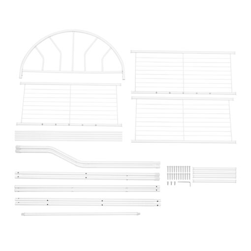Large Over The Toilet Bathroom Space Saver Storage Shelf - Image 11
